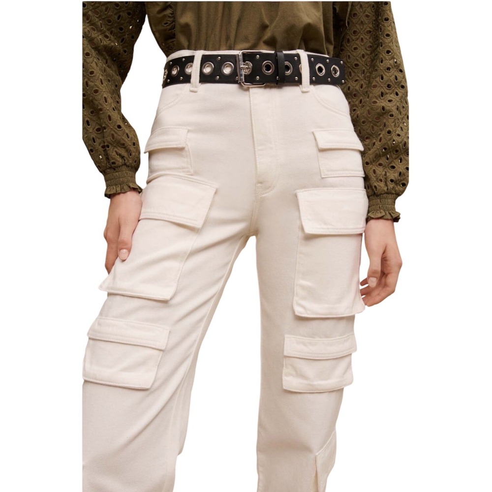 Maje Pocketo Cargo Pants $325 Size 40 Size 8/10 - Picture 3 of 8